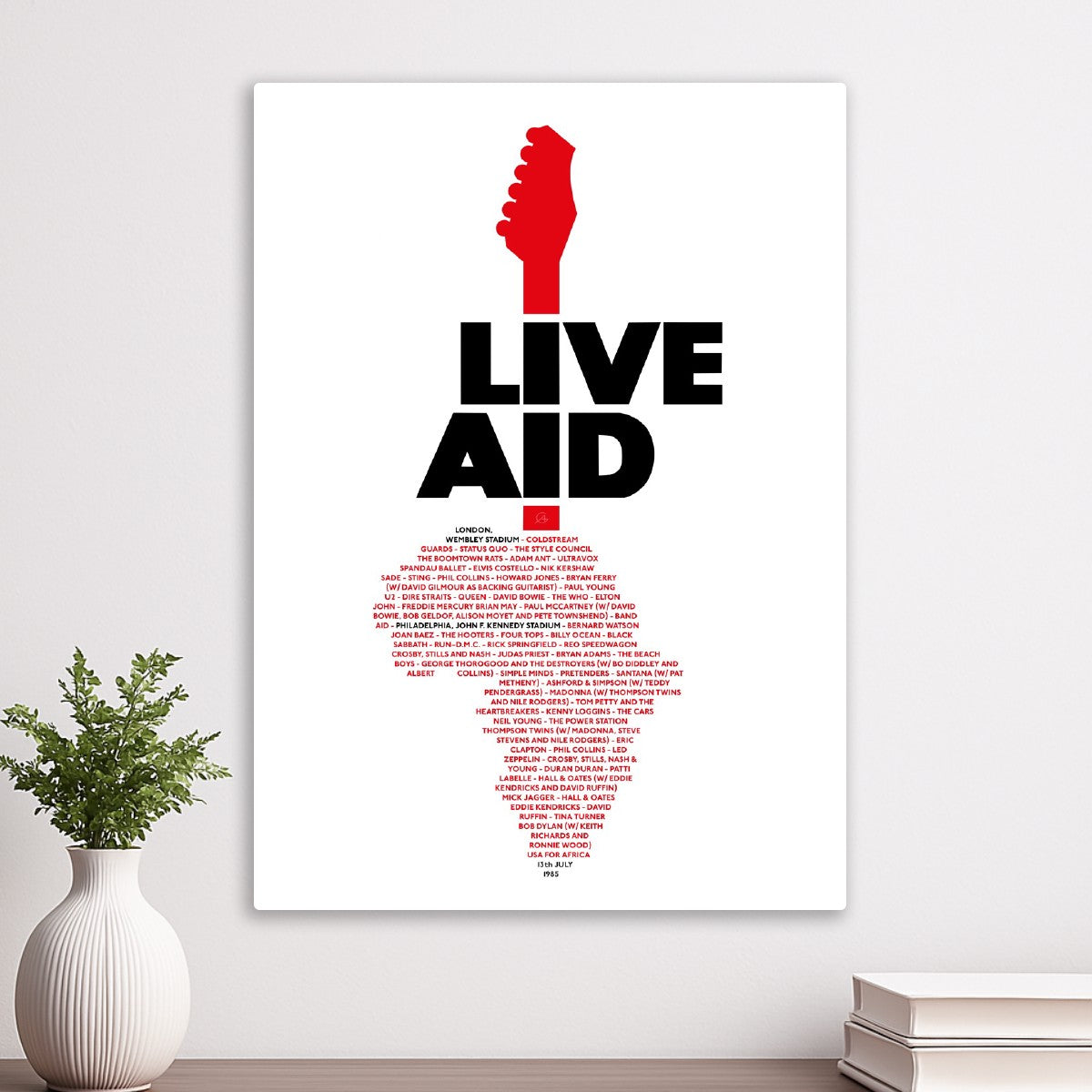 Live Aid list
