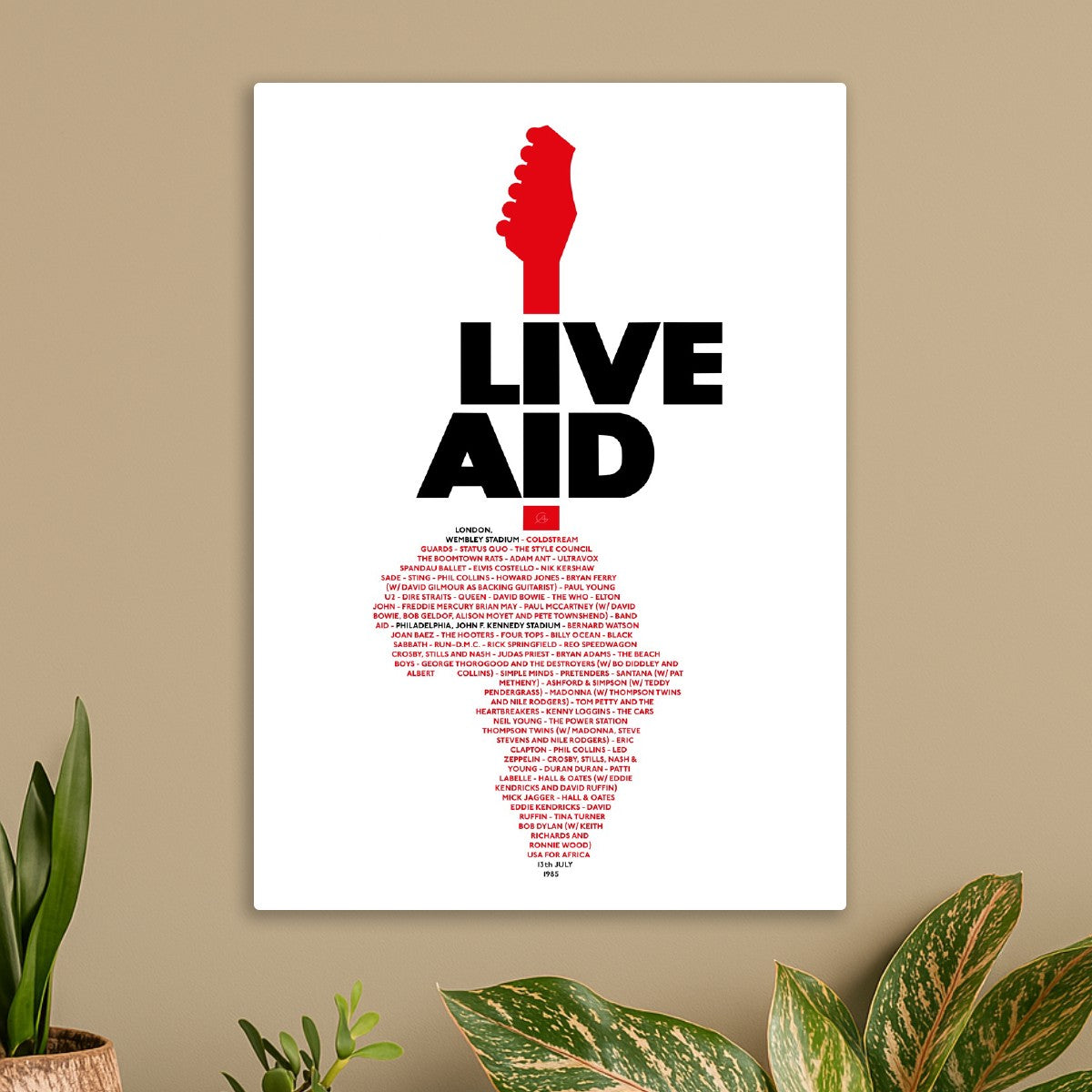 Live Aid list