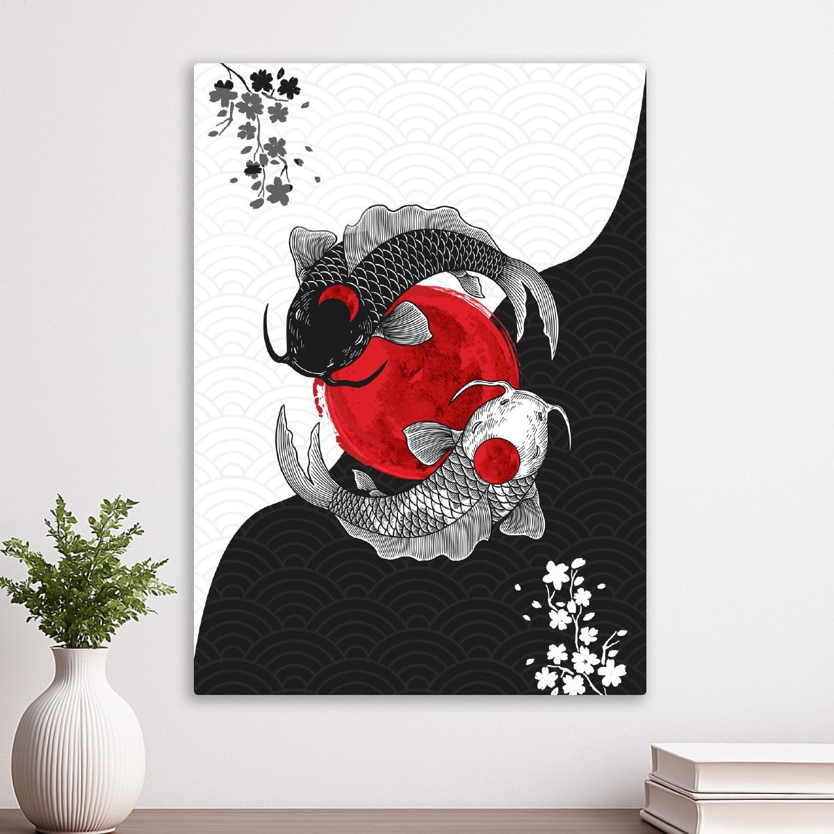 Koi Fish Yin Yang
