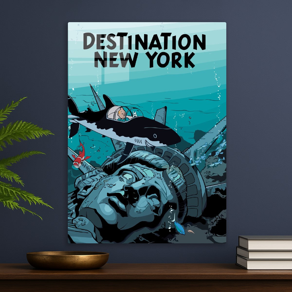Tintin New York Destination