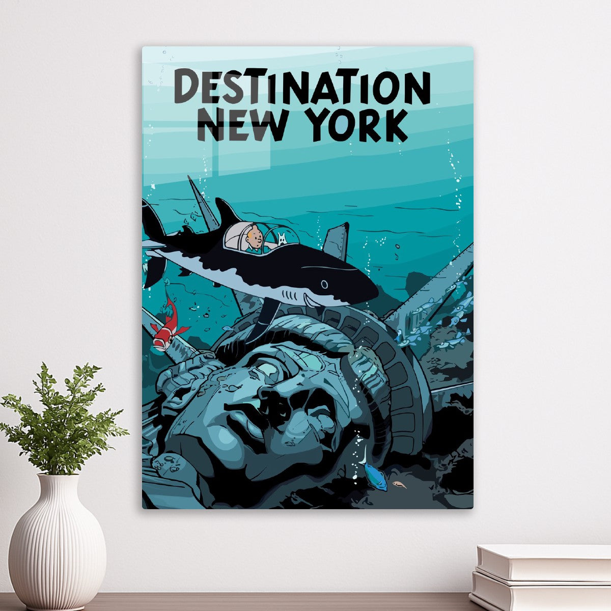 Tintin New York Destination