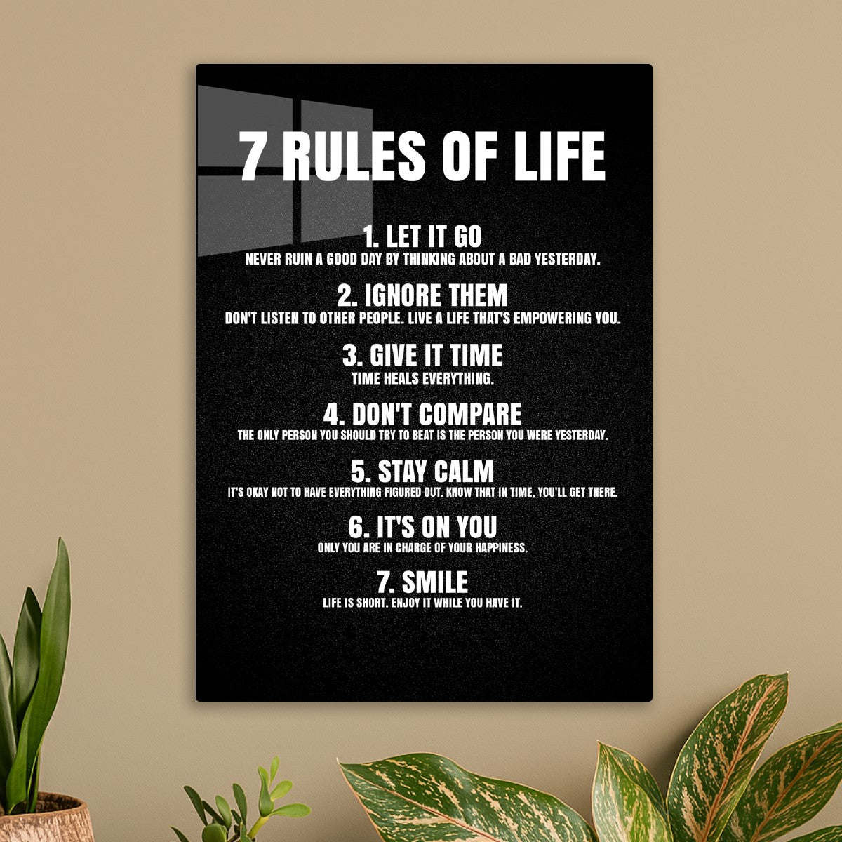 7 Rules of life