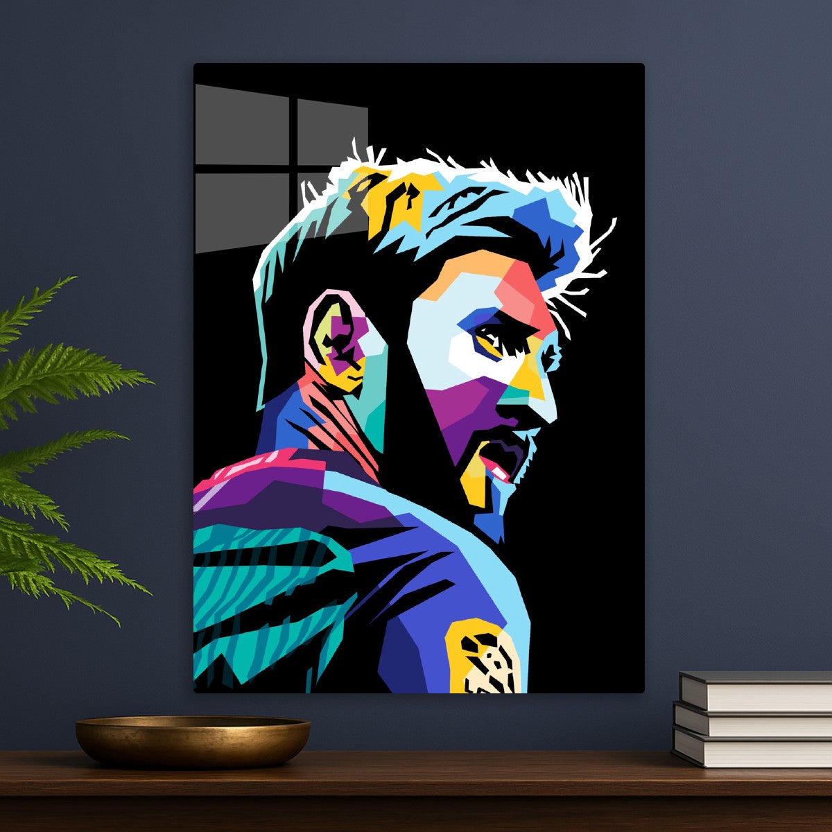 Messi wpap pop art