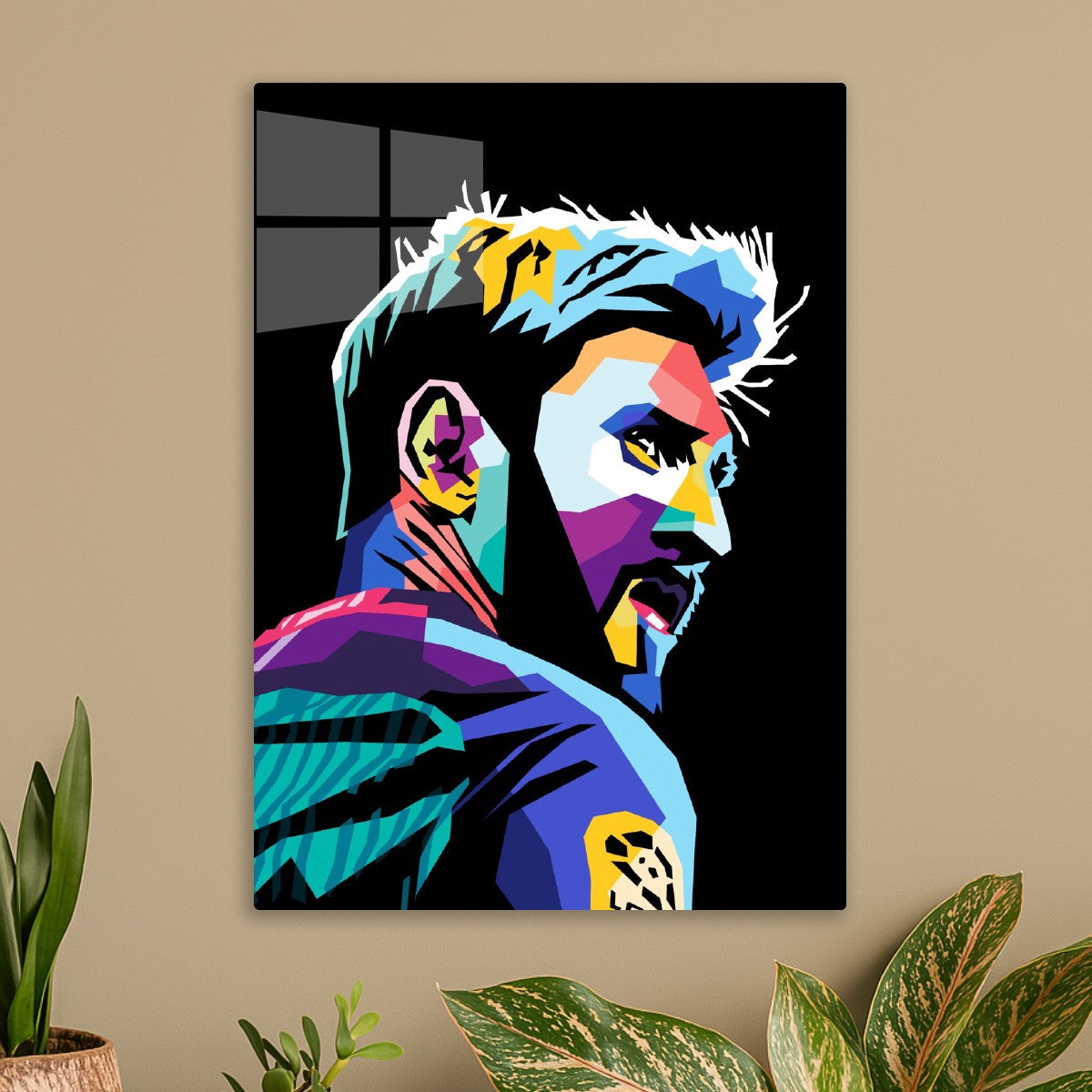 Messi wpap pop art