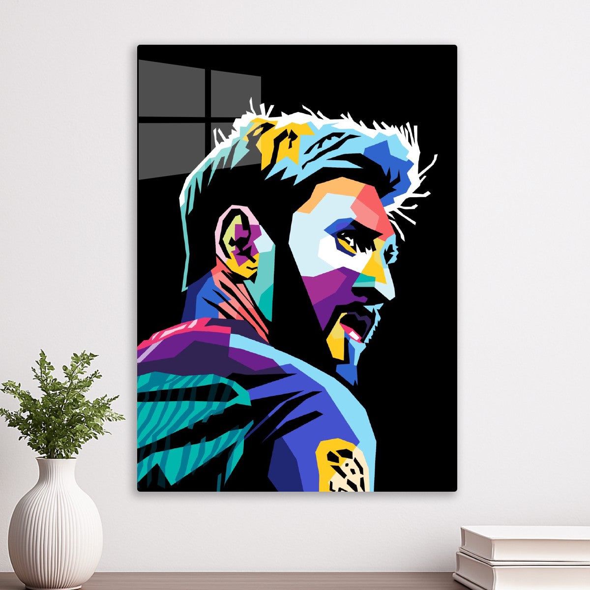 Messi wpap pop art