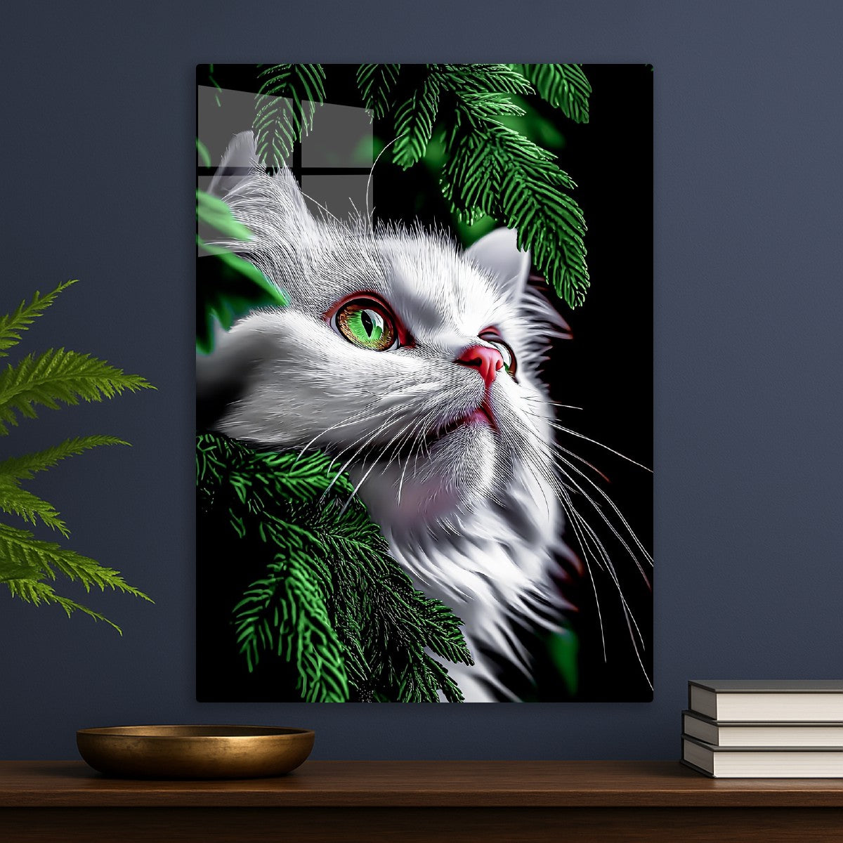 Green Eye Cat