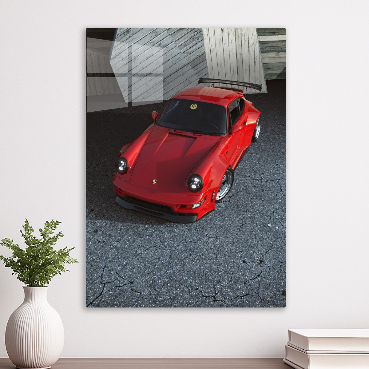 Retro Red Widebody Beast