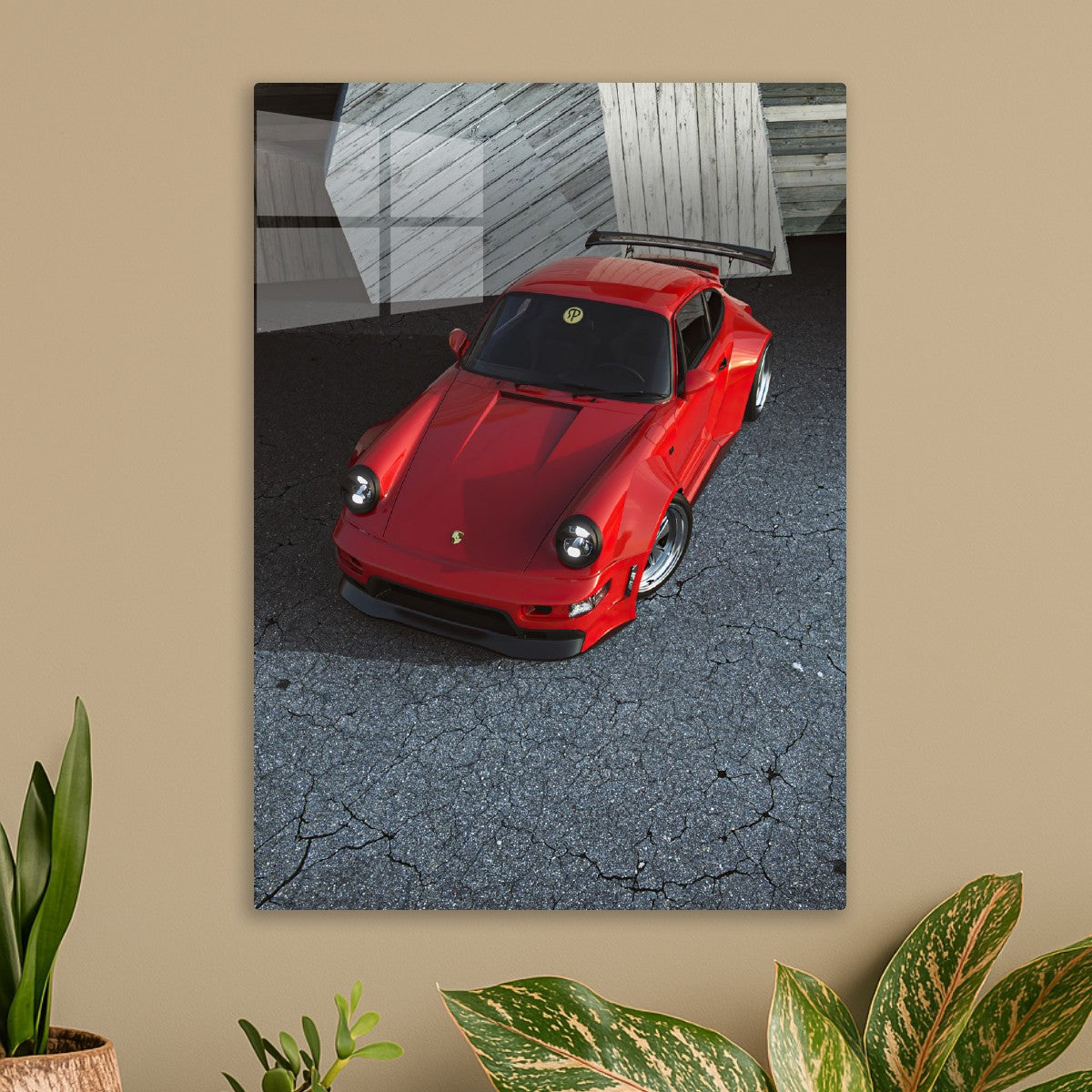 Retro Red Widebody Beast