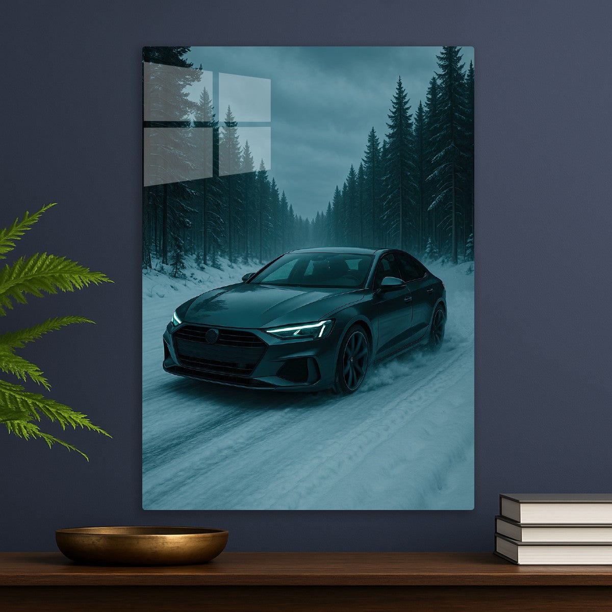 Car Driving in Forest