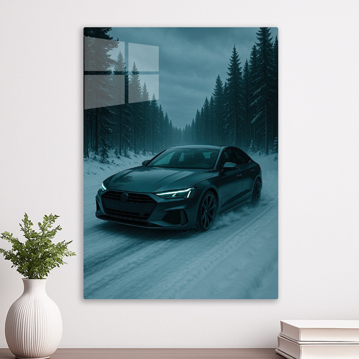Car Driving in Forest