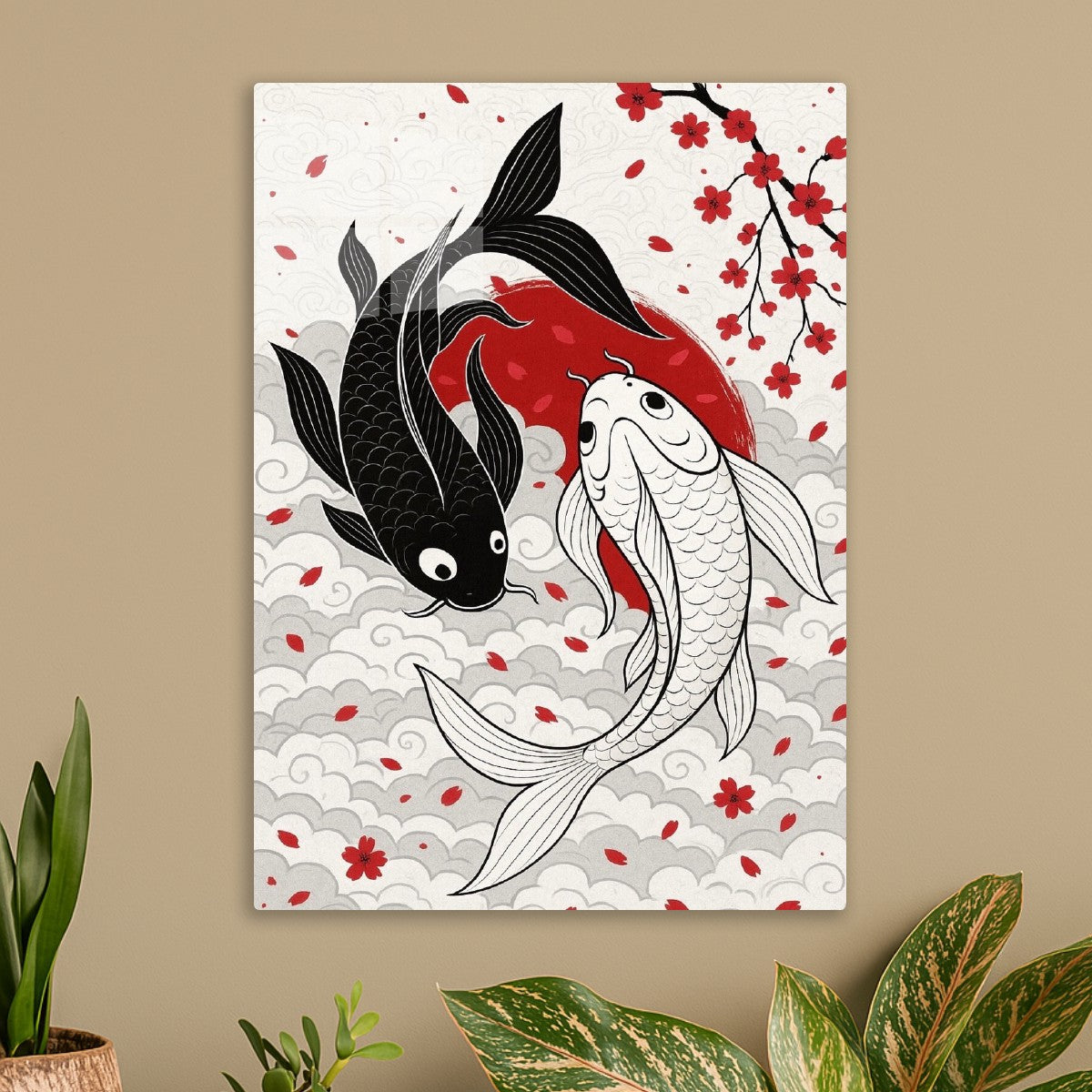 japanese koi fish art