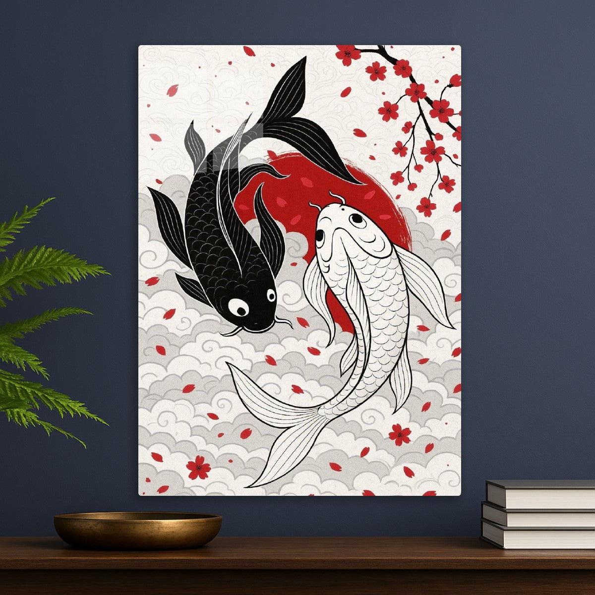 japanese koi fish art