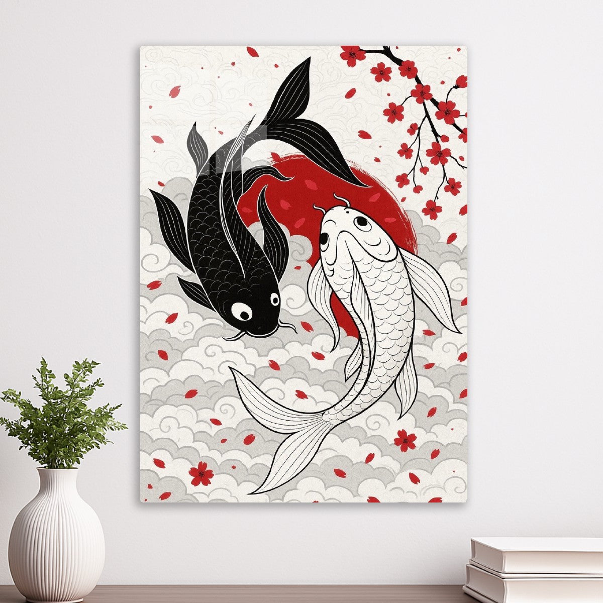 japanese koi fish art