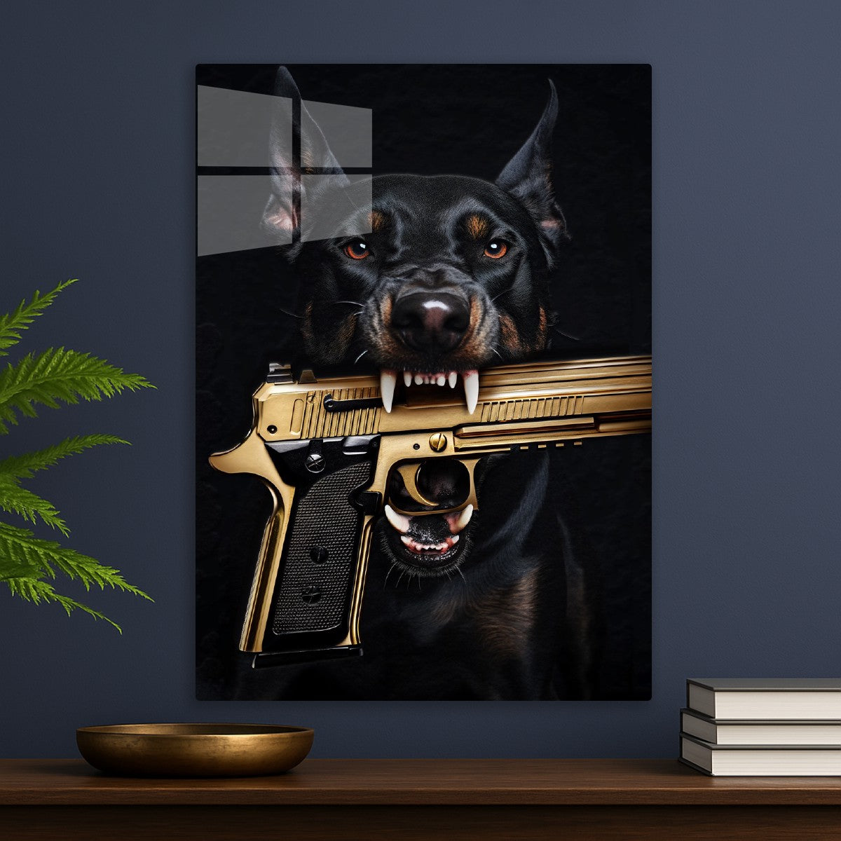 Doberman gun