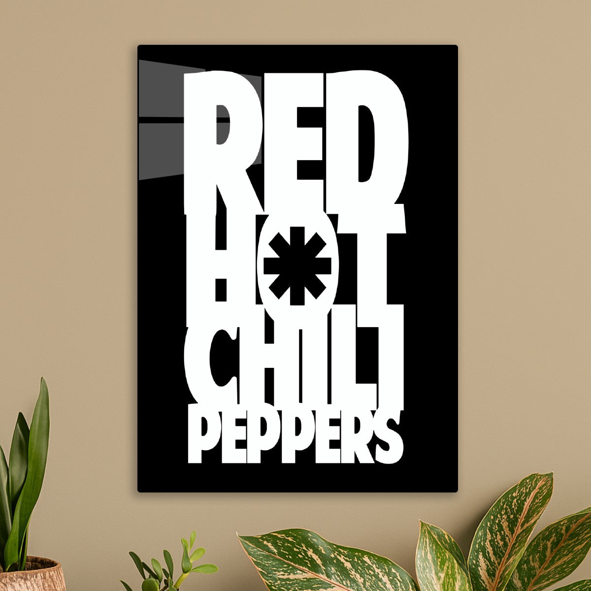 Red Hot Chili Peppers Text Art