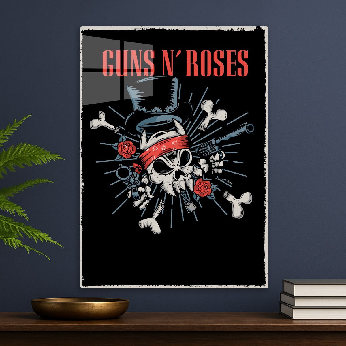 Guns N Roses Skeleton Head
