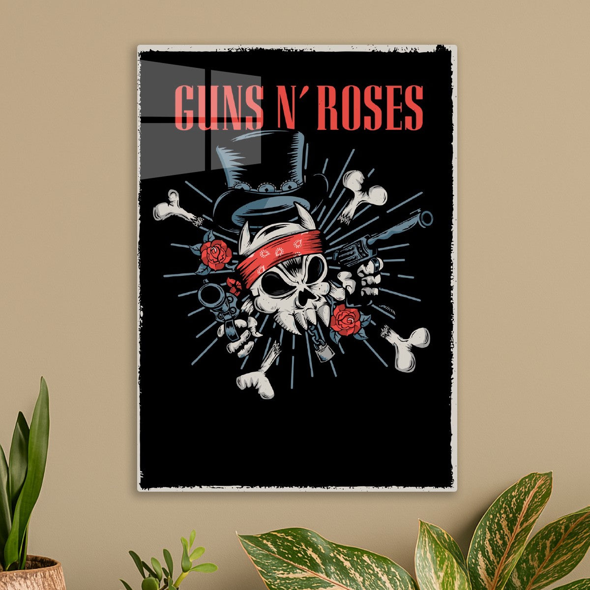 Guns N Roses Skeleton Head