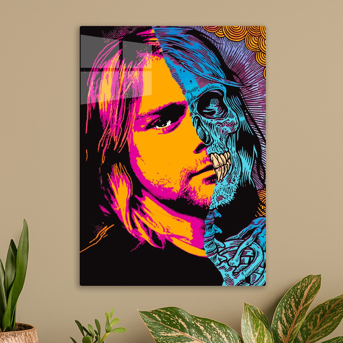 Kurt Cobain Skull
