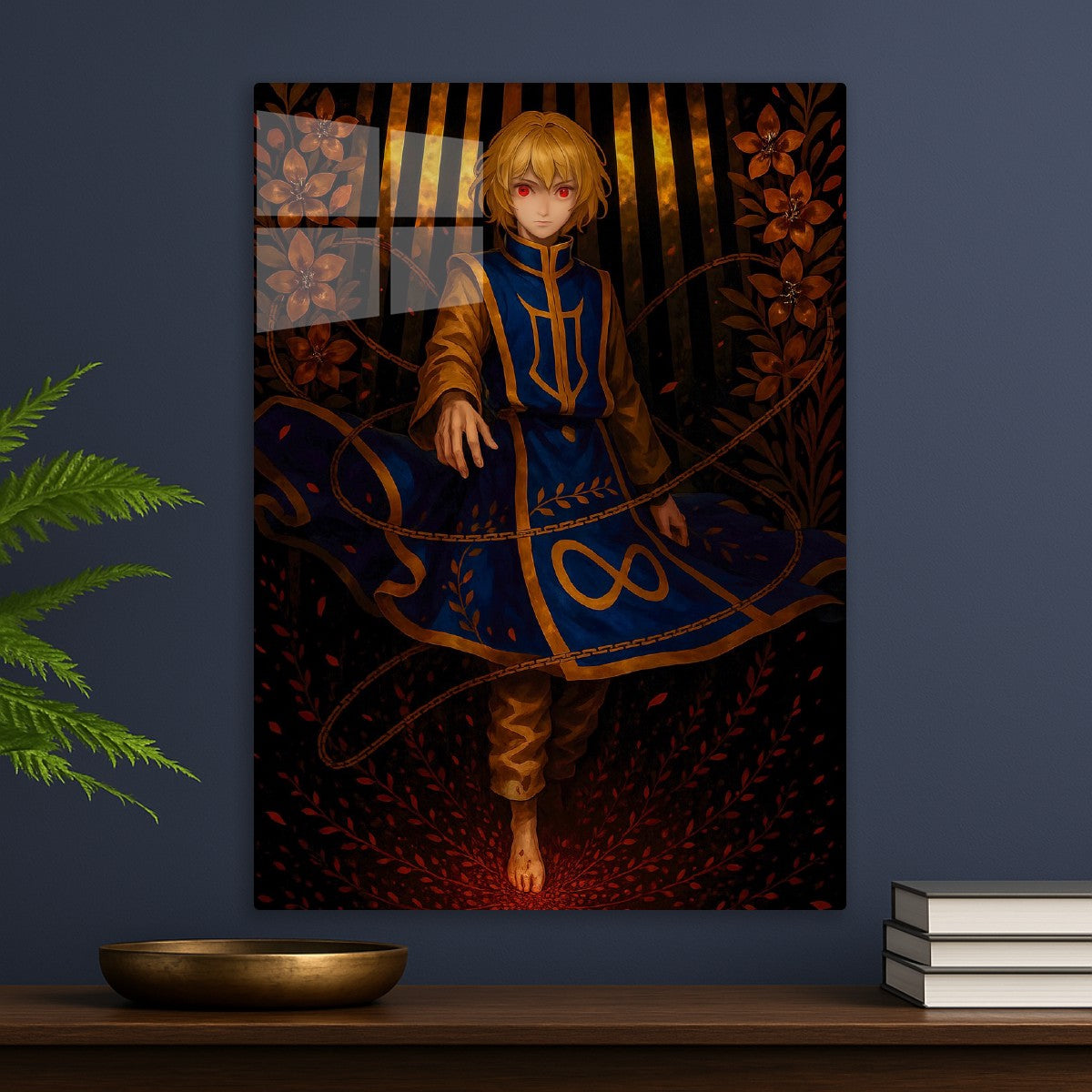 Kurapika Scarlet Eyes Art