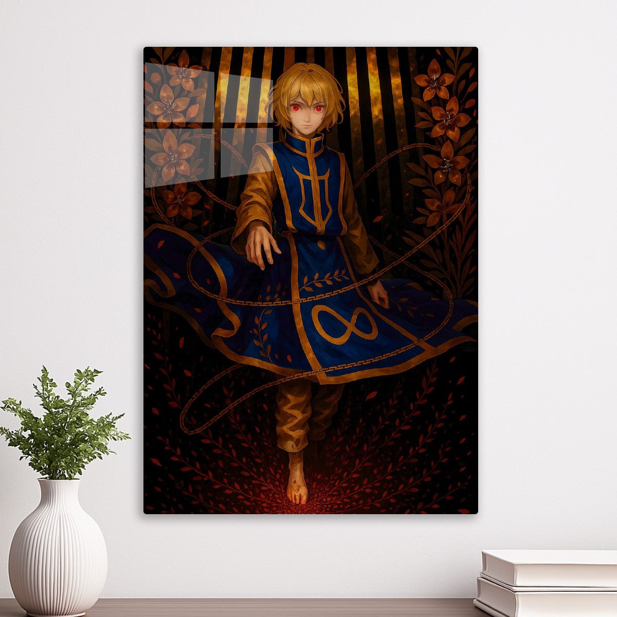 Kurapika Scarlet Eyes Art
