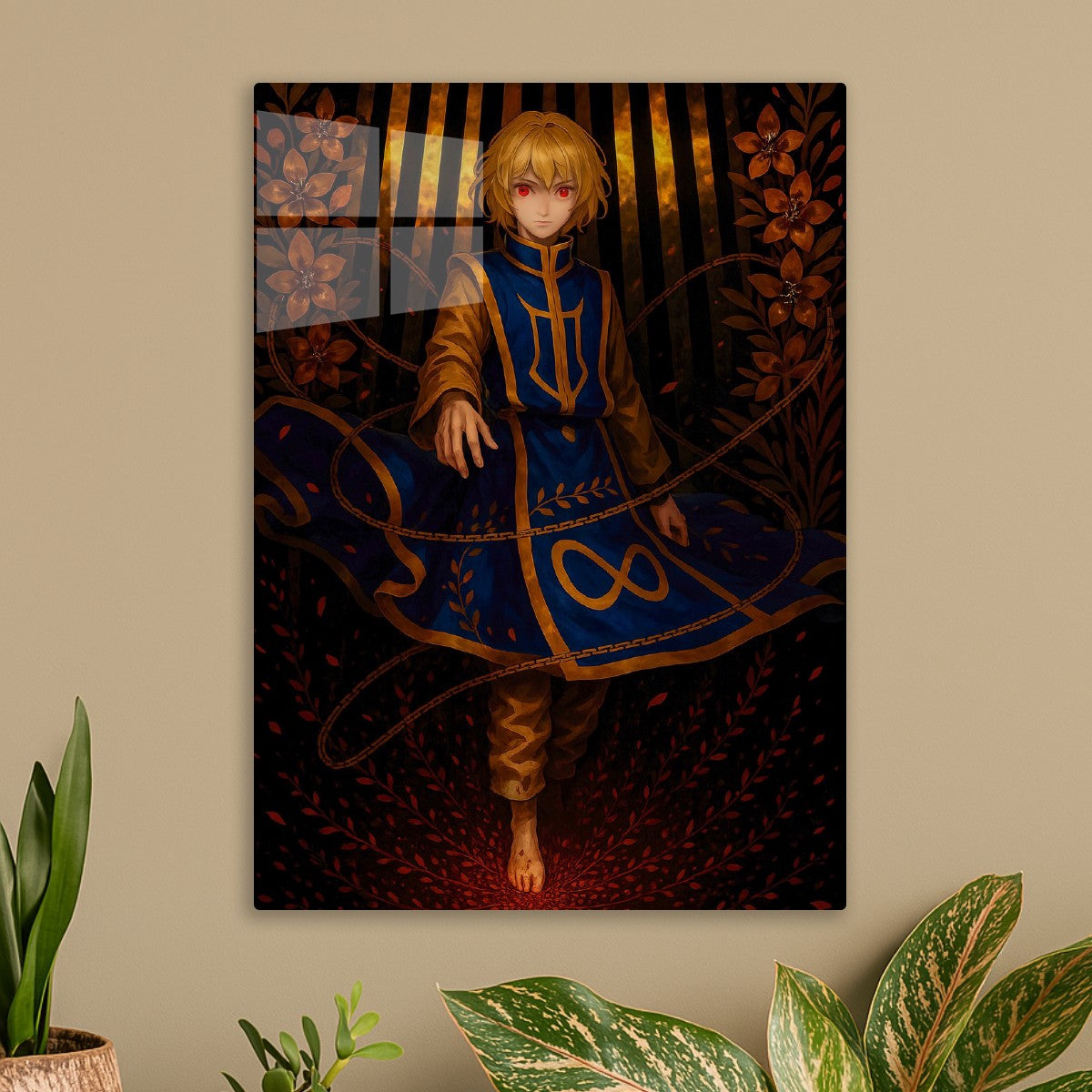 Kurapika Scarlet Eyes Art