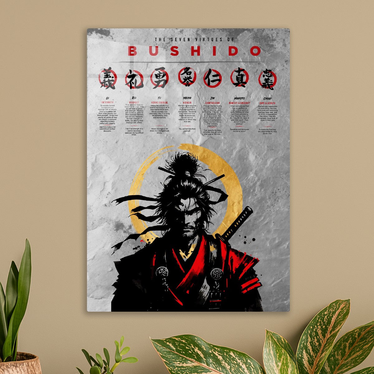 7 virute of bushido