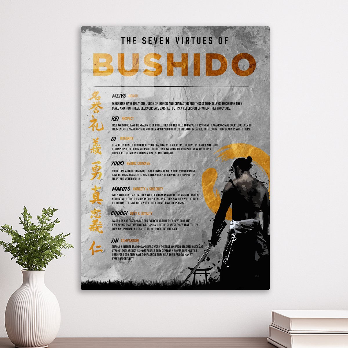 BUSHIDO rule of life 