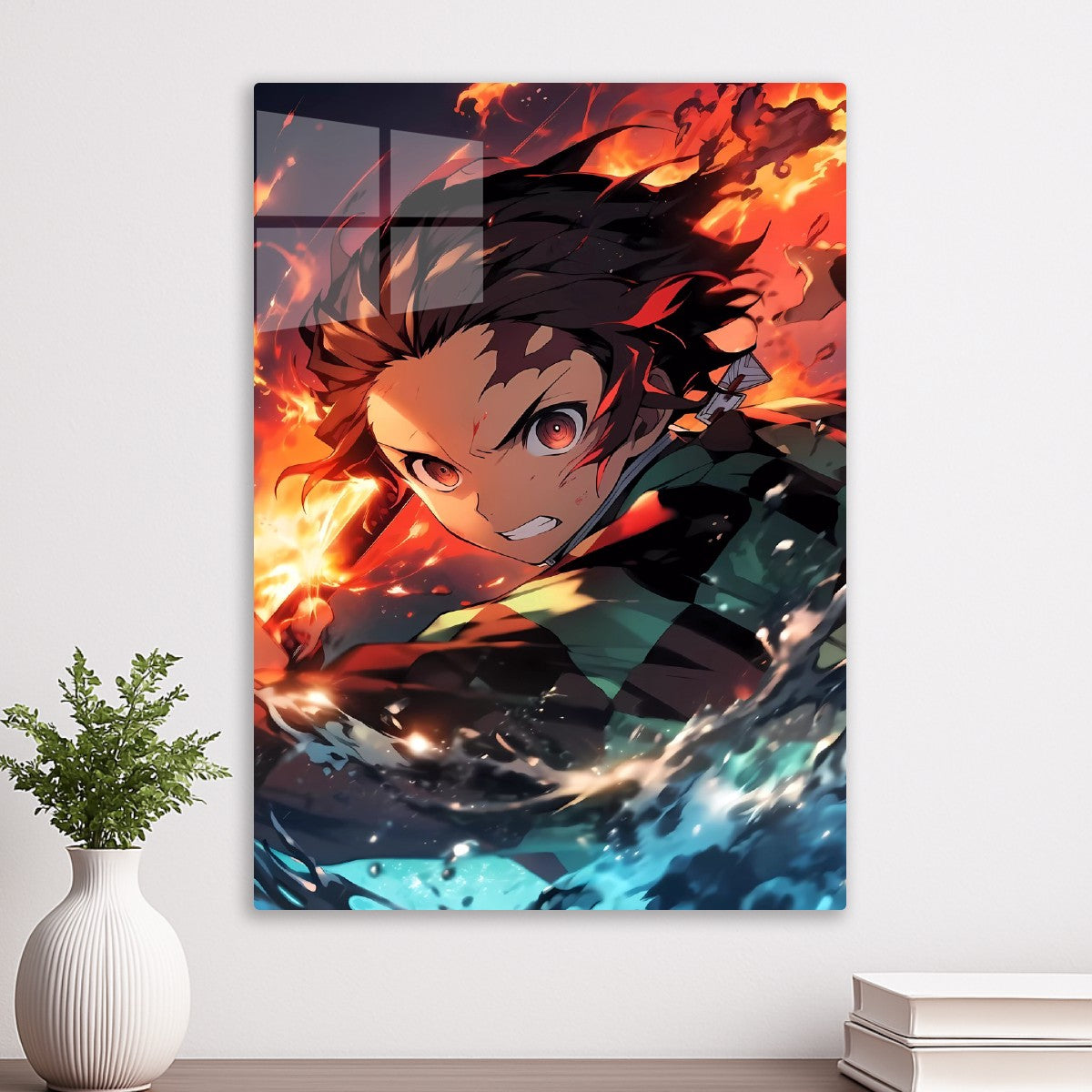 Tanjiro Fire Water Clash