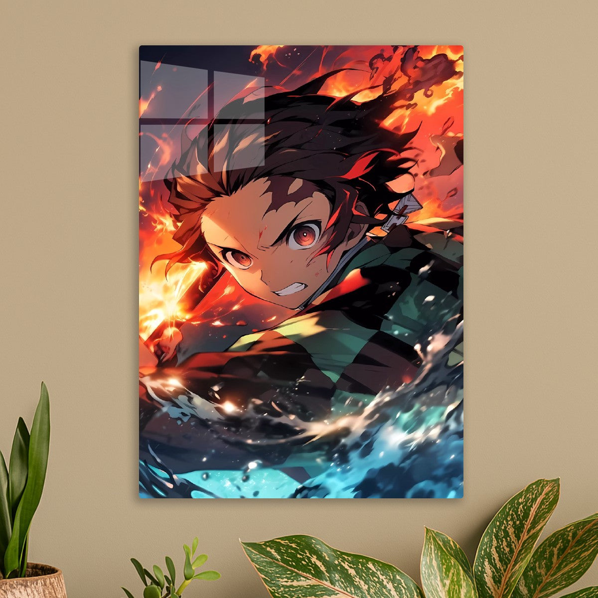 Tanjiro Fire Water Clash