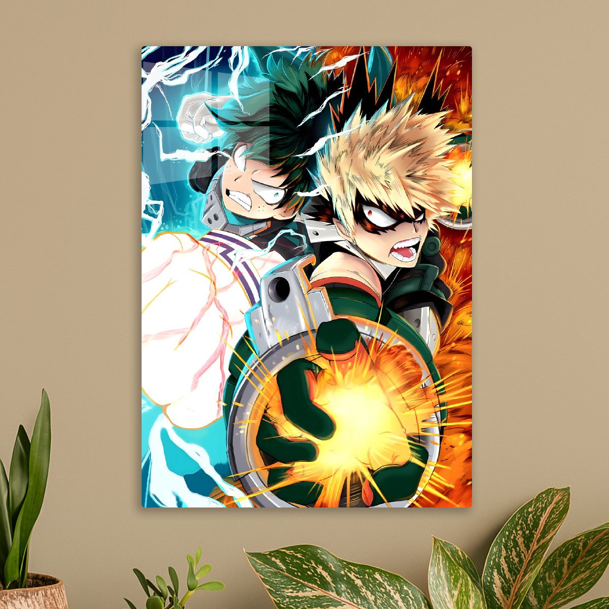 Deku vs Bakugo