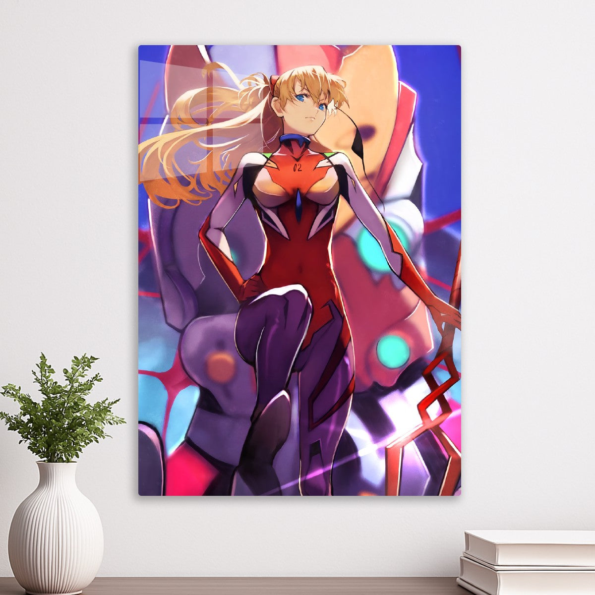 Asuka Langley with EVA-02