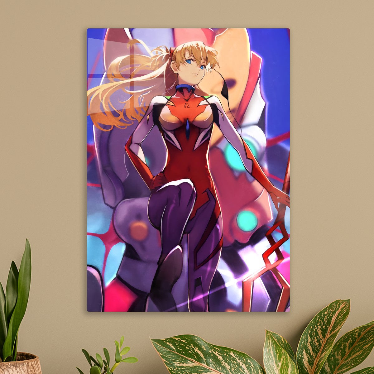 Asuka Langley with EVA-02