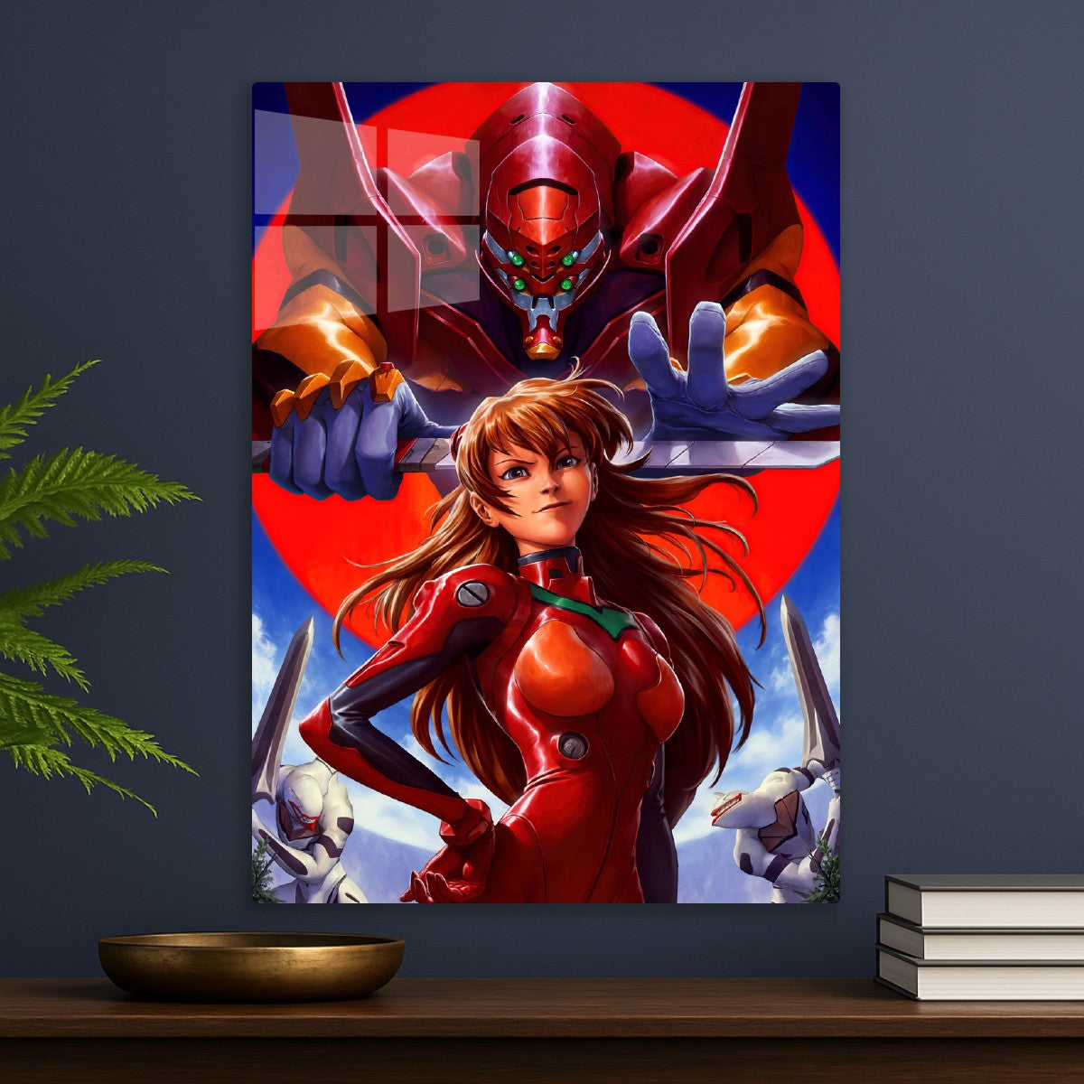 Asuka with Unit-02 Power