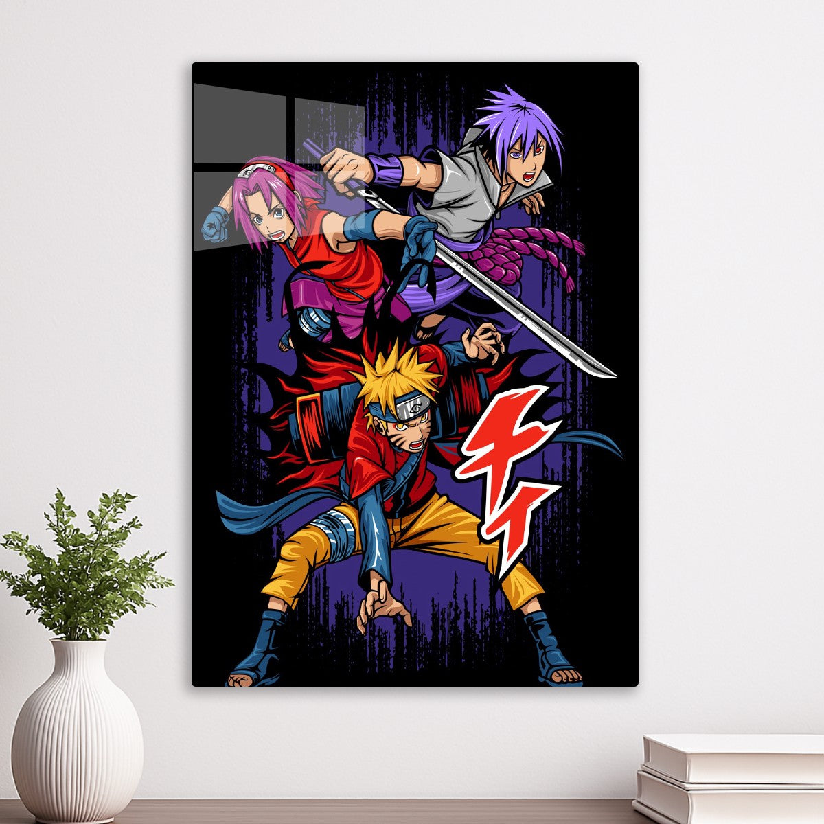 Team 7 Ninja Trio Poster