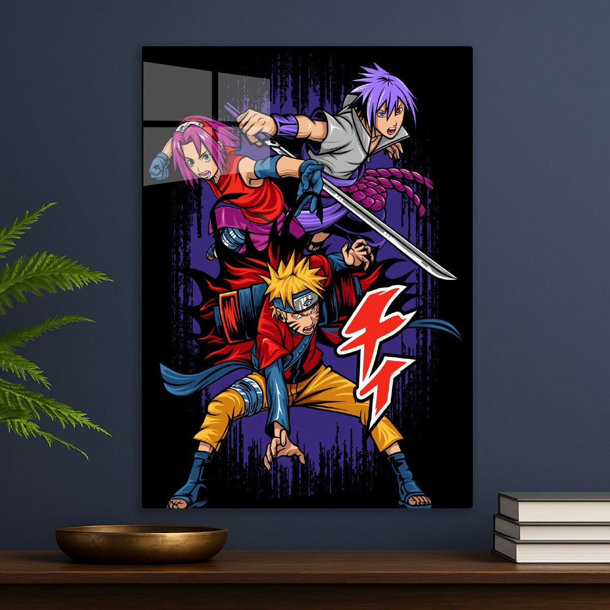 Team 7 Ninja Trio Poster
