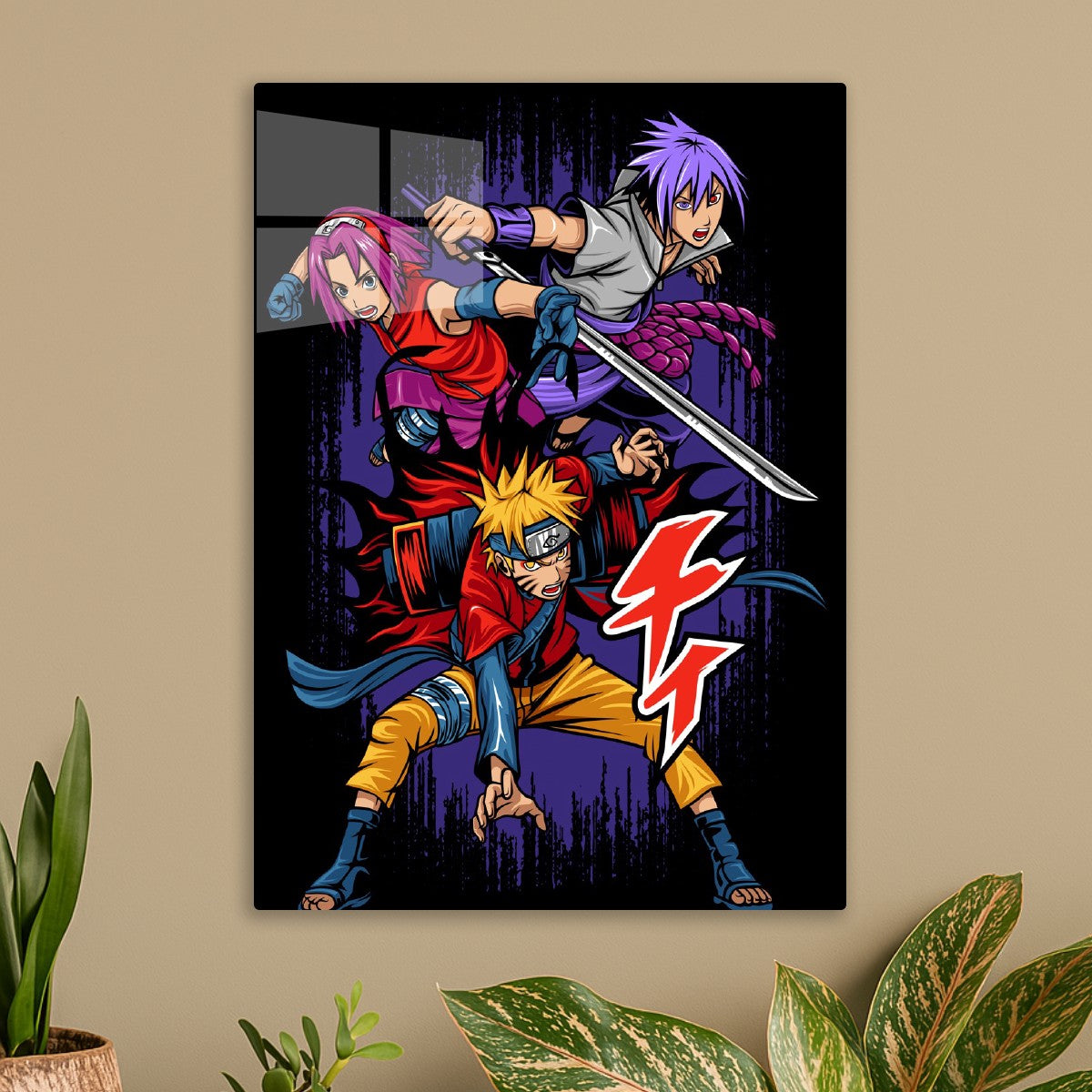 Team 7 Ninja Trio Poster