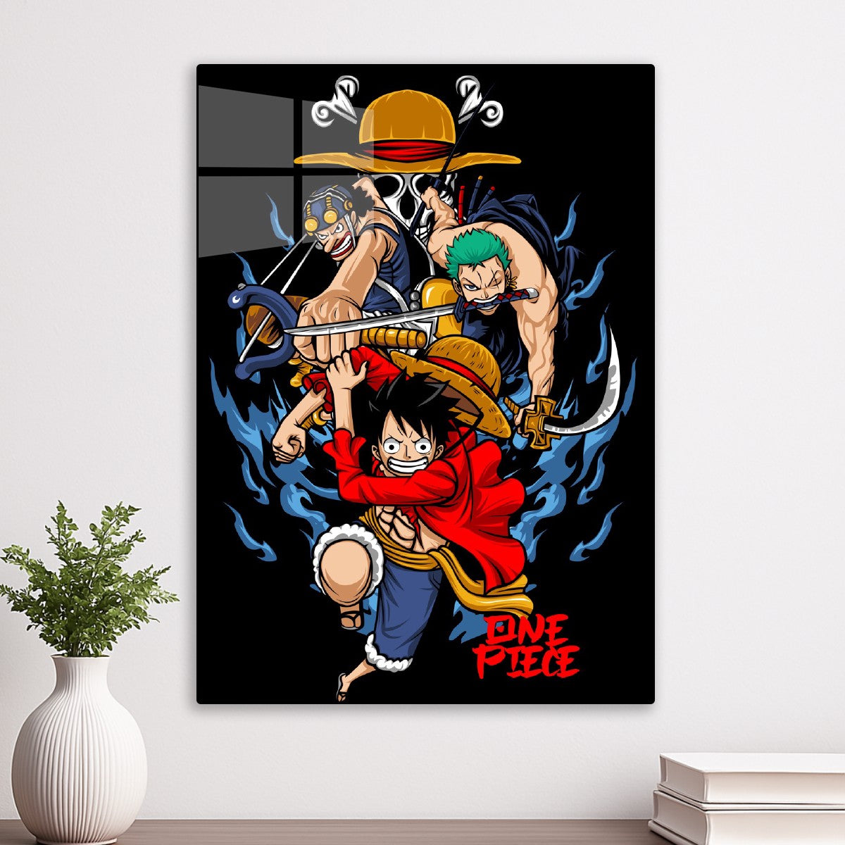 Straw Hat Trio Art