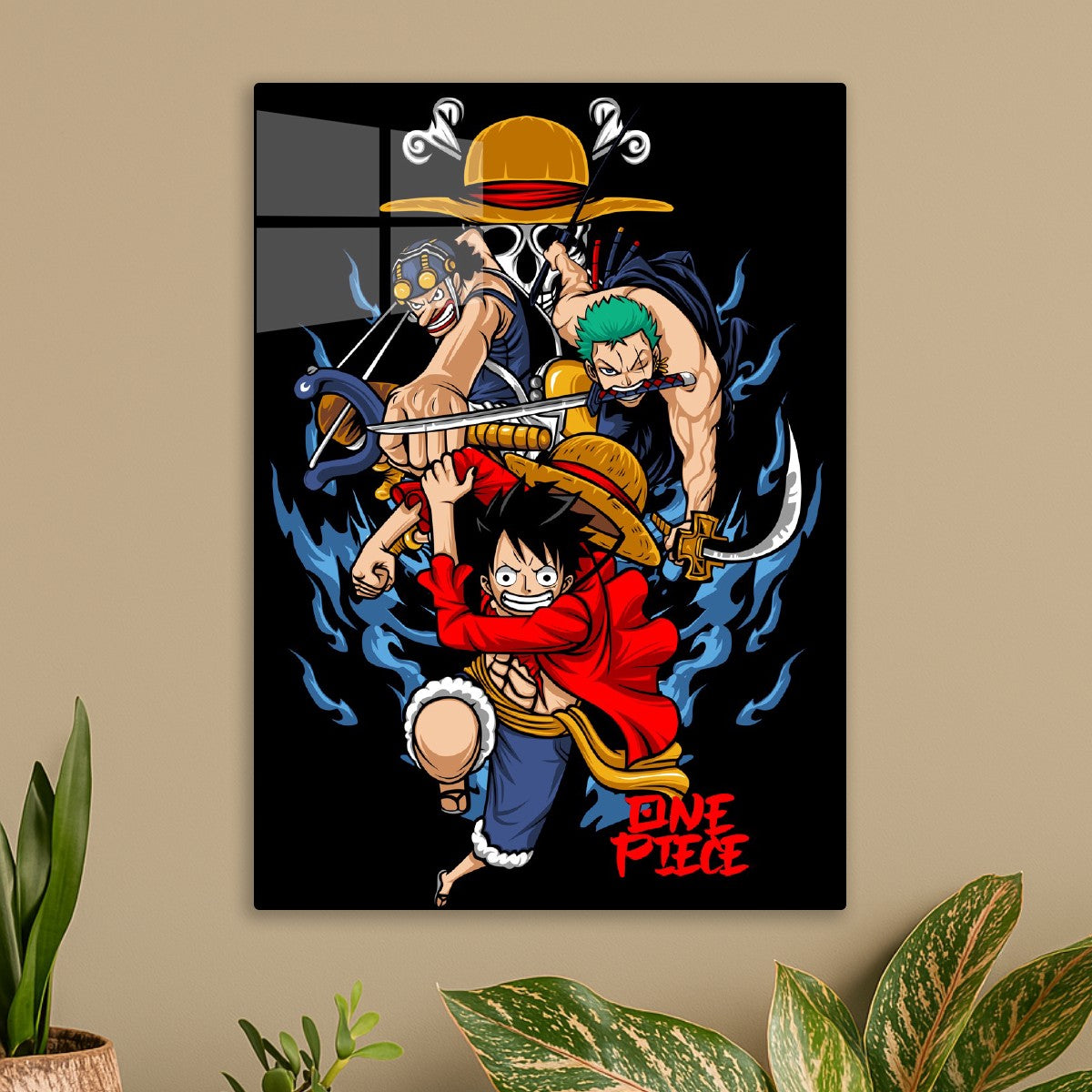 Straw Hat Trio Art