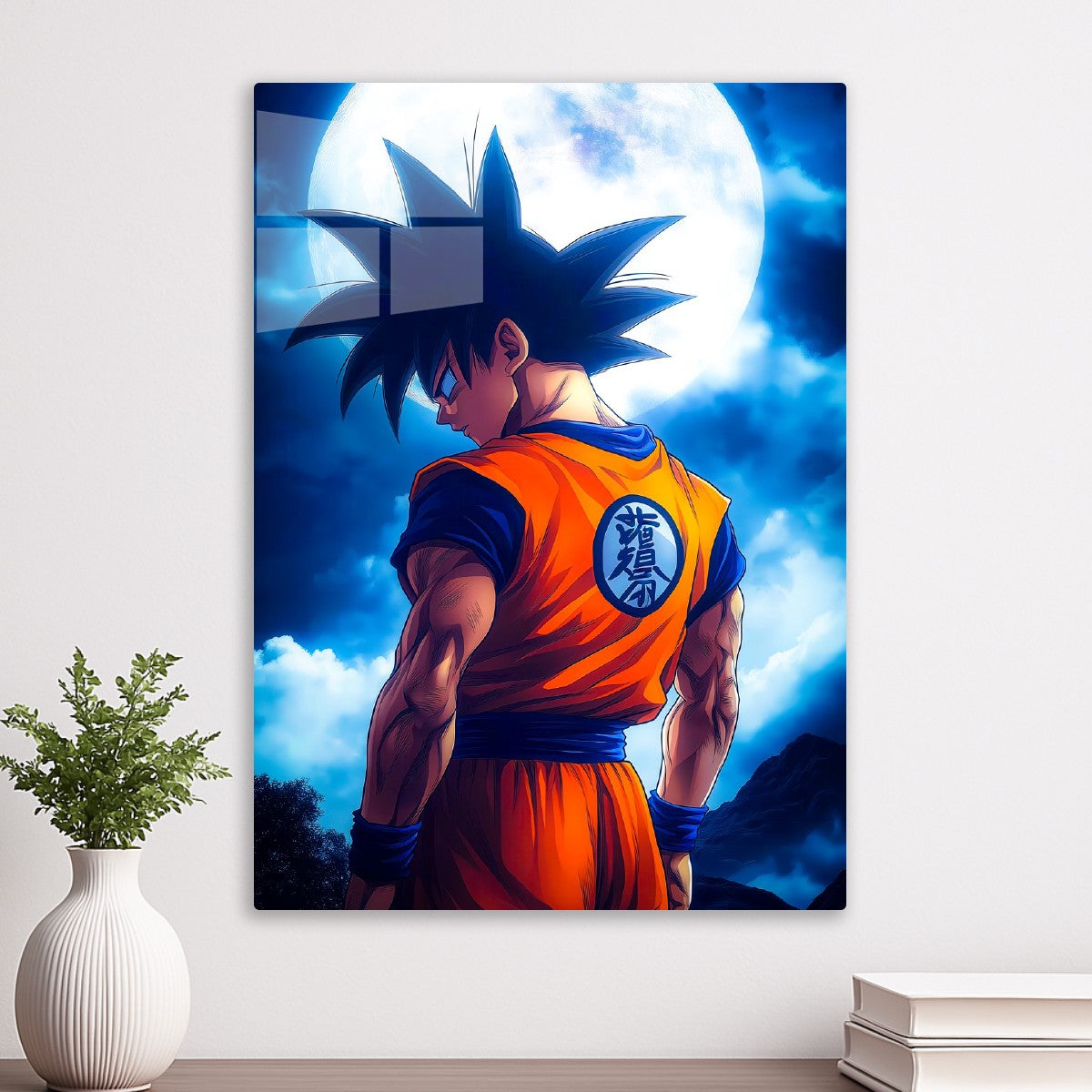 Goku Under the Moonlight