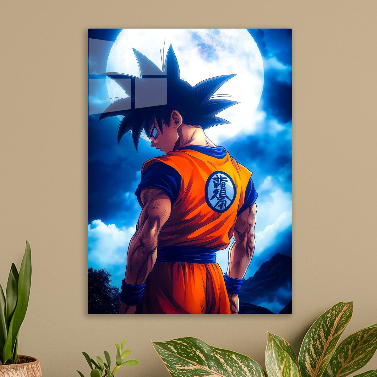 Goku Under the Moonlight