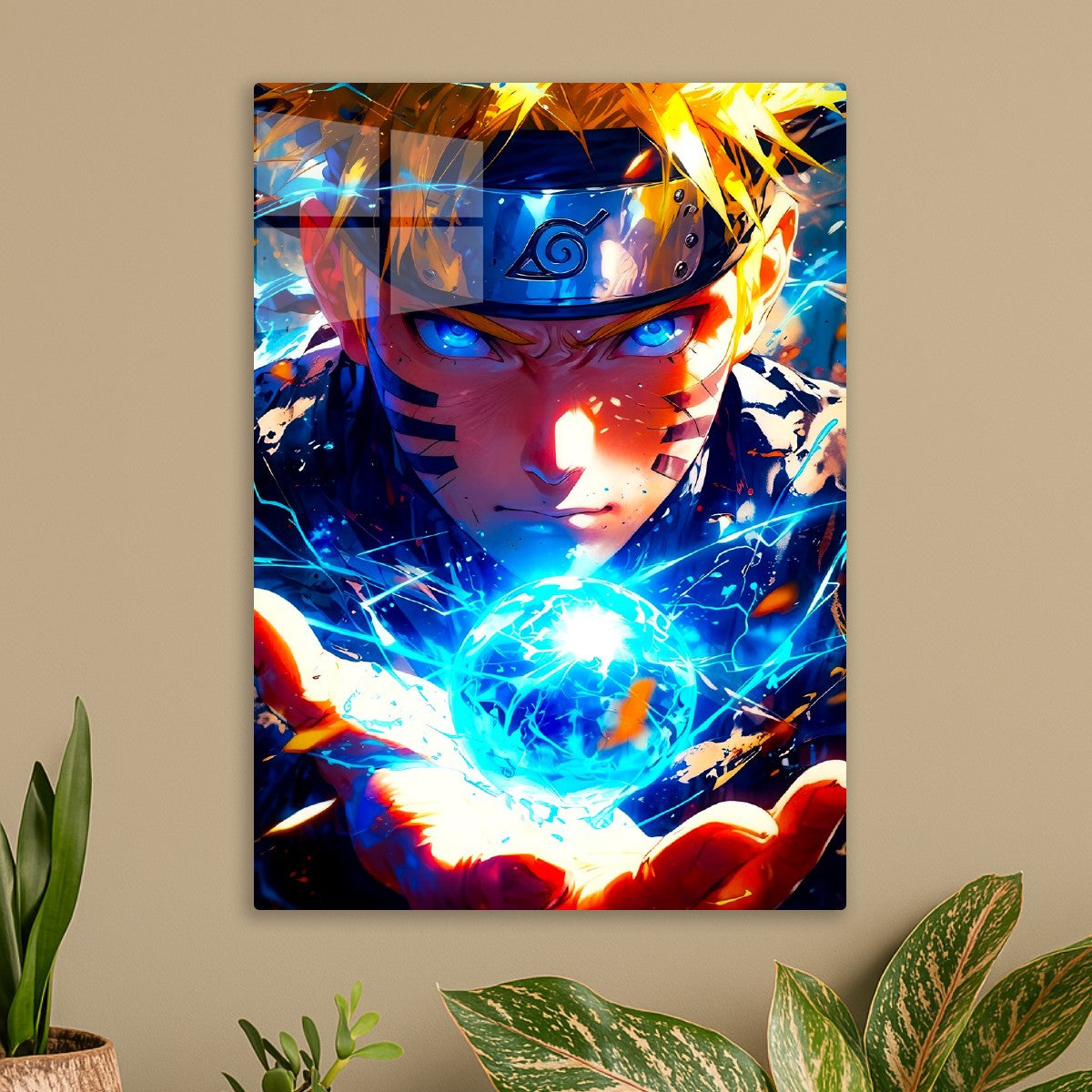 Naruto Unleashes Rasengan