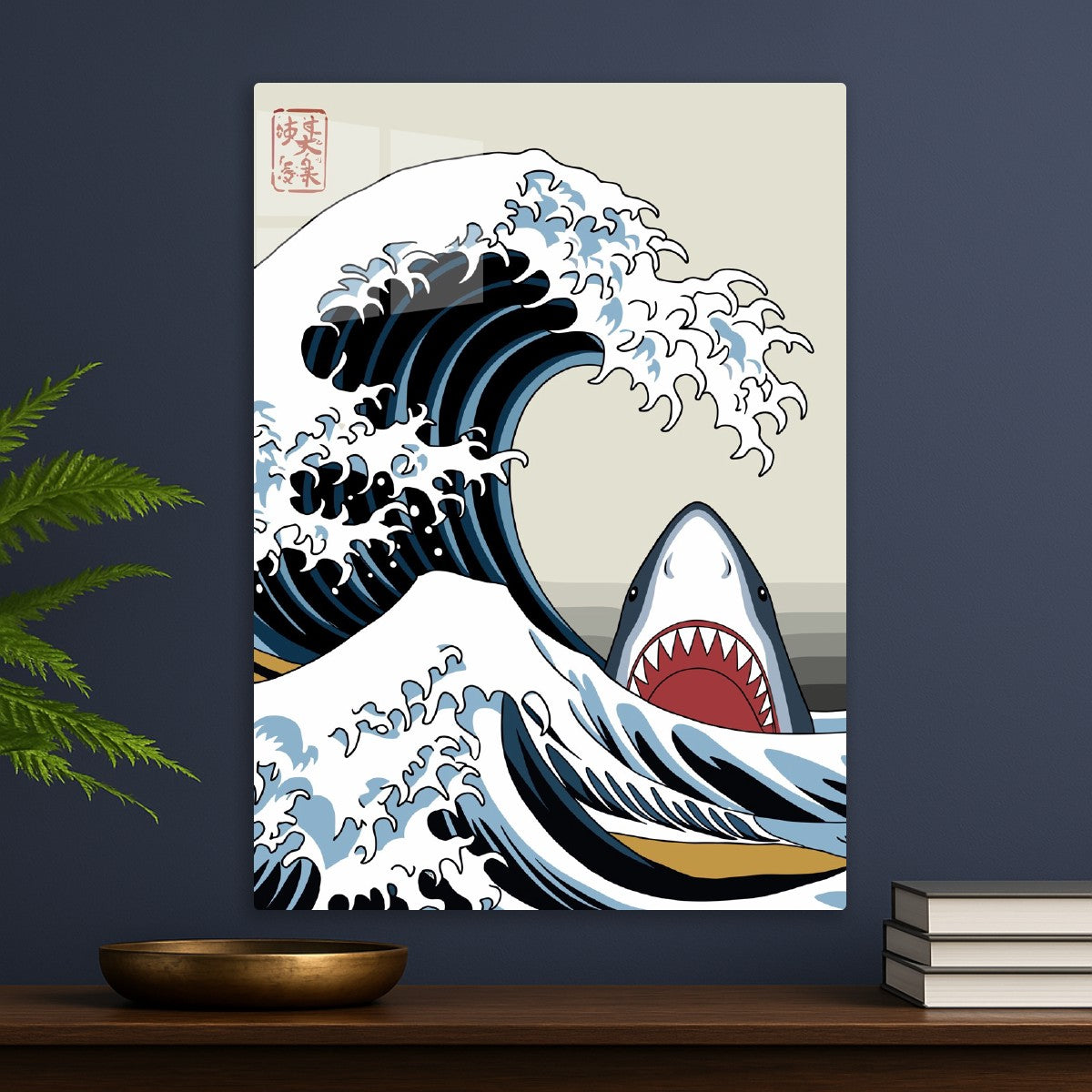 Great Wave Shark Kanagawa