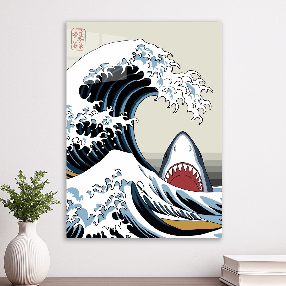 Great Wave Shark Kanagawa