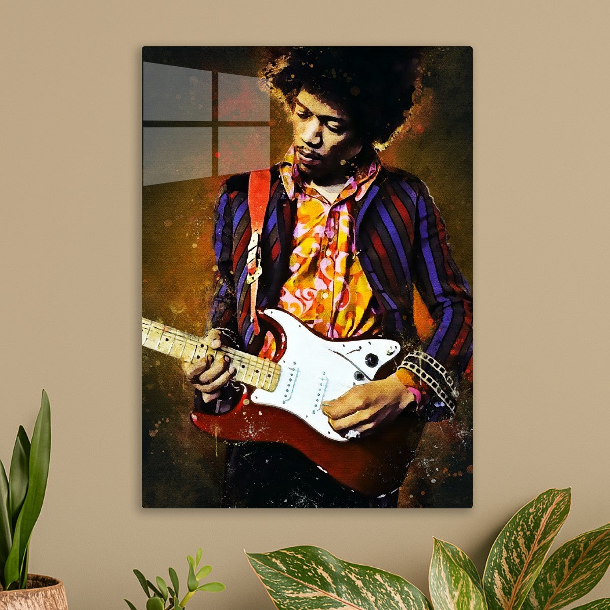 Vintage Rock Art Poster