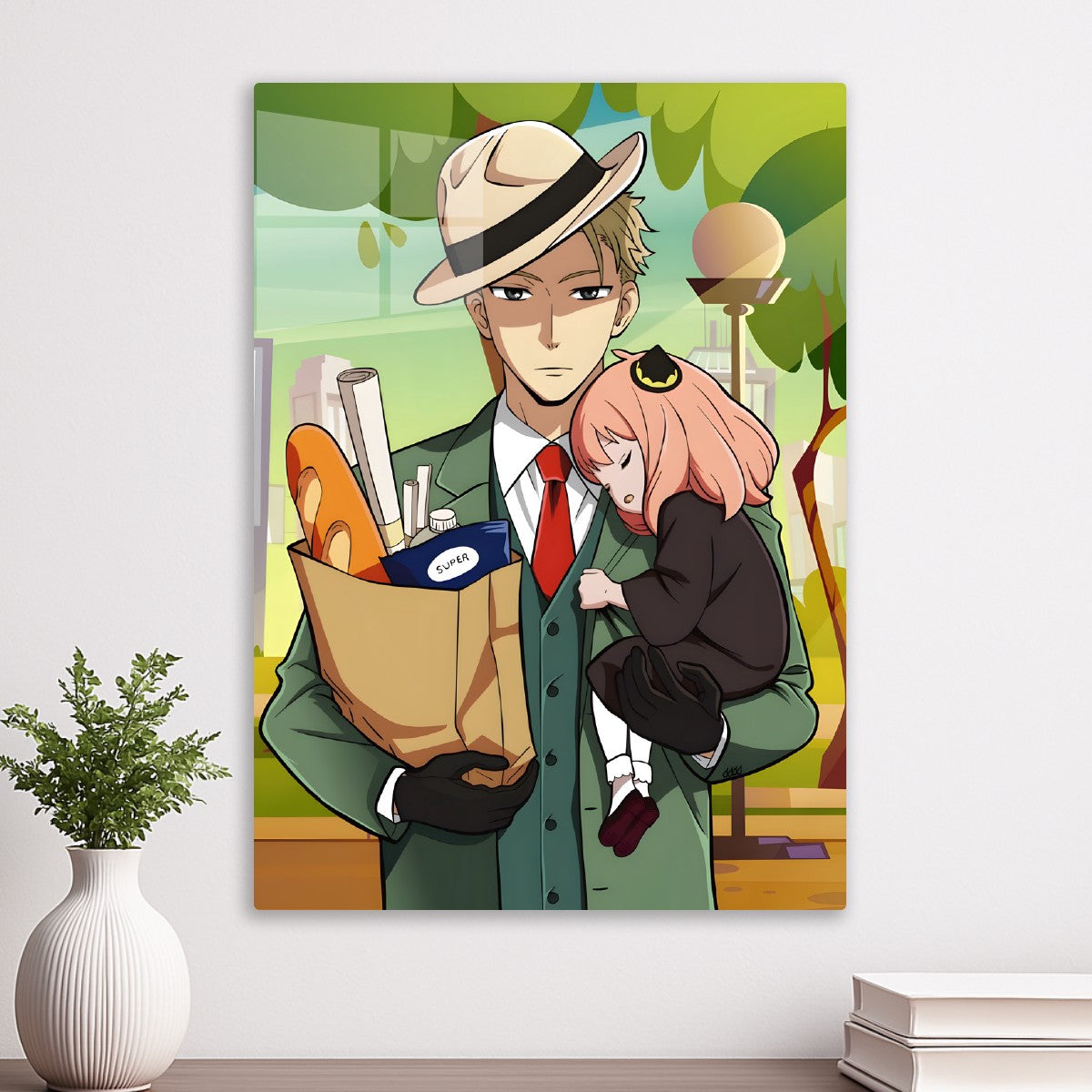Spy Family Grocery Scene
