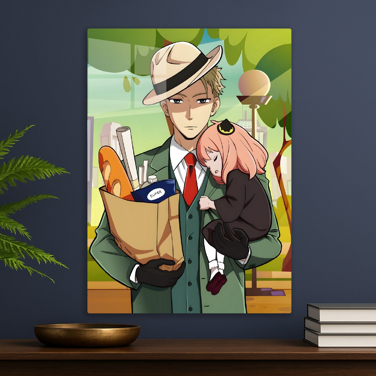 Spy Family Grocery Scene