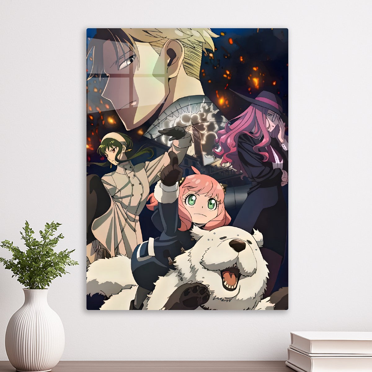 Spy Family Explosion Scene