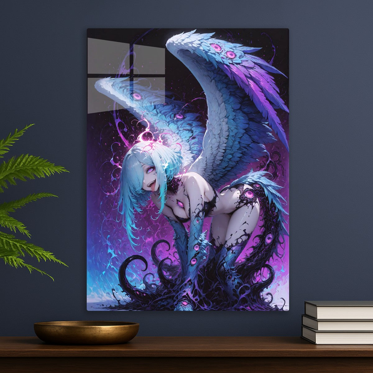 Enigmatic Winged Enchantress