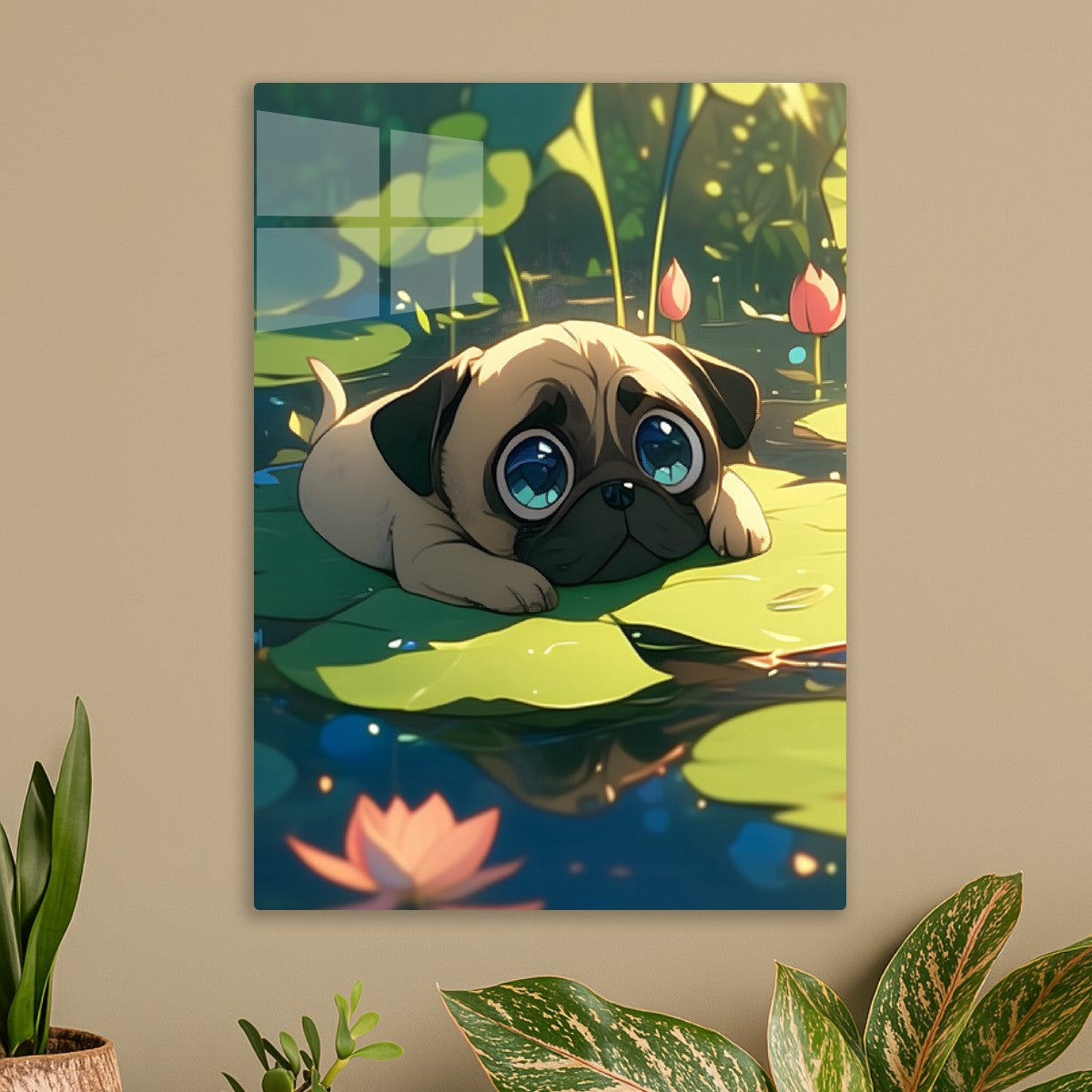 Pug's Tranquil Pond