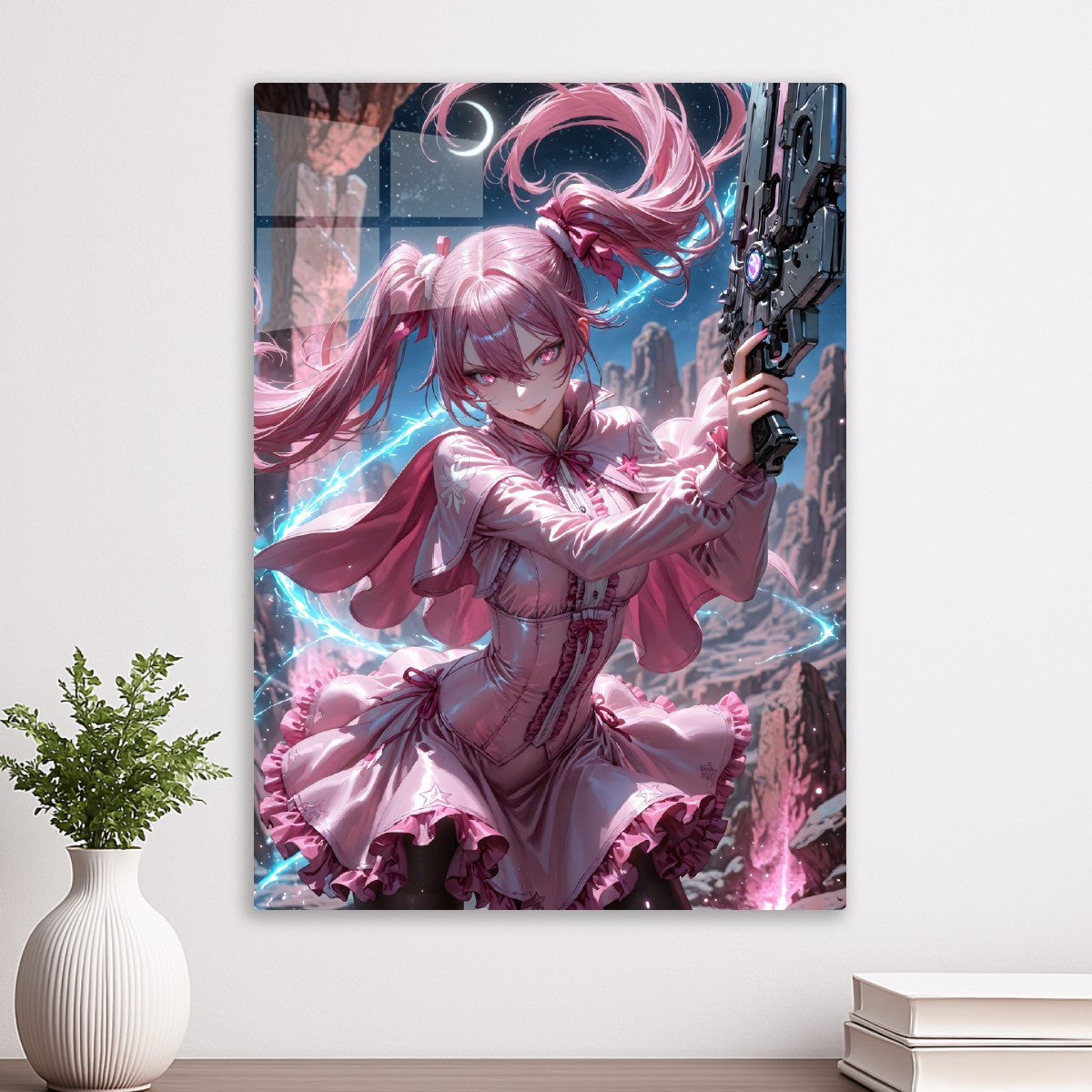 Cosmic Warrior in Pink